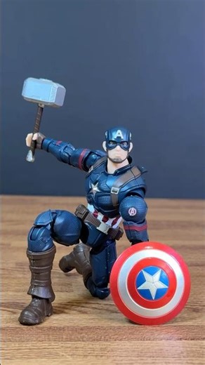 Unboxing and building - Blokees Marvel Infinity Saga Champion Class CC03 Captain America Model Kit