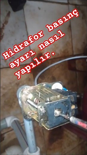 Hidrofor Basıncı Nasıl Ayarlanır? | Detaylı Açıklama Bunu adım adım kendiniz yapabilirsiniz.