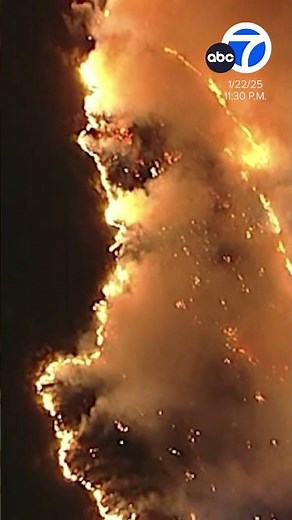 New brush fire erupts in Sepulveda Pass along 405 Freeway