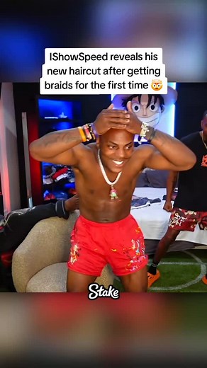 IShowSpeed Daily Clips ⚡️ | IShowSpeed reveals his new haircut after getting braids for the first time 🤯 | Instagram