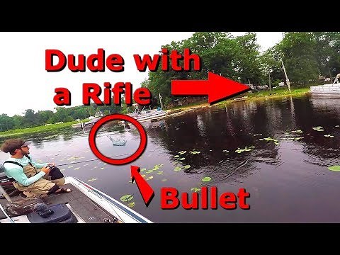 Almost Shot While Fishing by Incompetent Home Owners Dock (What Was He Thinking)
