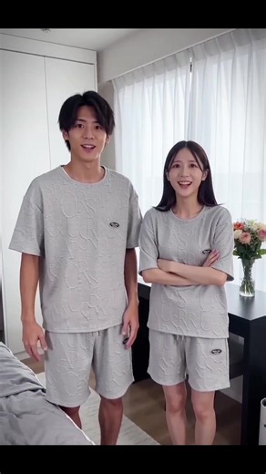 カップルコーデに最適！男女兼用で控えめ高級感 #カップルコーデ #ユニセックス #ペアルック #unisex #coupleoutfit