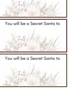 Secret Santa Questionnaire, Christmas Party, Work Secret Santa, Secret Santa Survey, Secret Santa List, Secret Santa Party - Etsy