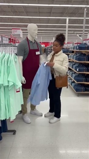 POV: You thought that mannequin was just vibing 🫣💀 Bro hit 'em with the *Wacky Inflatable Arm