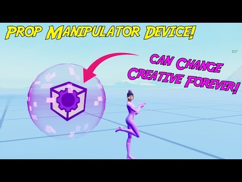 How Do You Use The Prop Manipulator Device In Fortnite Creative!