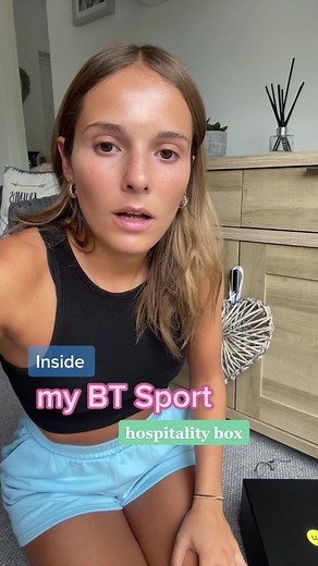 Have a look what’s inside my BT Sport hospitality box 💜💜💜 SO much football to enjoy on BT Sport over the next month or so & you can get a monthly pass for a one-off fee of £25 🙌🏽🙌🏽🙌🏽 #btsport #premierleague #championsleague #haul #fyp #foryou