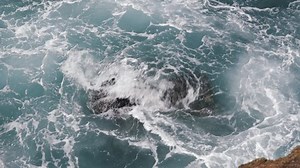 Ocean Water Breaking Over Submerged Rock Stock Footage Video (100% Royalty-free) 1071044191 | Shutterstock