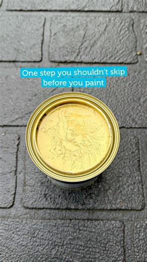 Your painting playlist isn’t the only mix you need to worry about when starting your next DIY project. NEVER skip mixing your paint before you use it. WHY? Because paint ingredients can separate. For the best colour consistency and finish, we recommend stirring your paint thoroughly before every use. #whatsyournextproject #painttips #diylife #diyhacks | Inspirations Paint