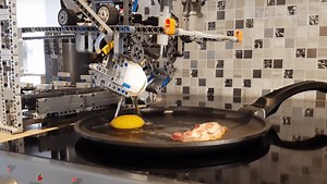 Behold the LEGO Robot That Makes Breakfast