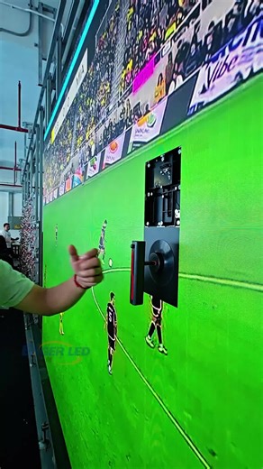 Wow! Such a small tool! ! ! !#leddisplay #ledscreen #leddisplayscreen #creativeleddisplay #eagerled #ledwall