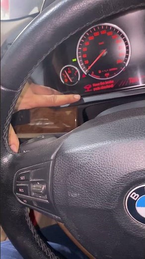 BMW How to reset brake pads warning #automotive #tips #mechanic #cartrouble #foryou #moresubscribers
