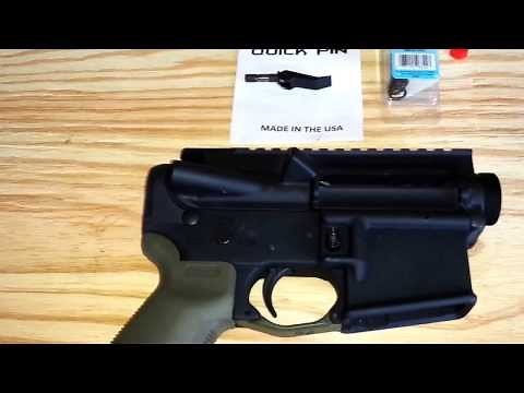 loose ar15 upper and lower fix..Demon Tactical Quick Pin...