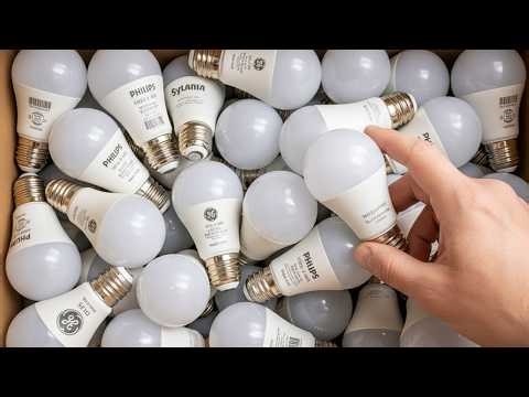Never Buy New LED Bulbs! How to fix an LED bulbs that every house needs this but no one does it!