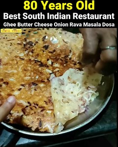 111K views · 2K reactions | Best Ghee Butter Cheese Onion Masala dosa at this 80 Year Old South Indian Restaurant (@Madras Restaurant) | Sinful Foodie | Facebook