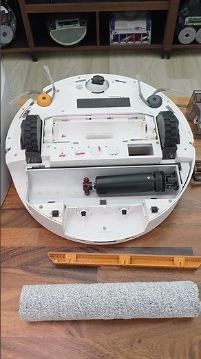 Before and After Cleaning Roborock Curv 2