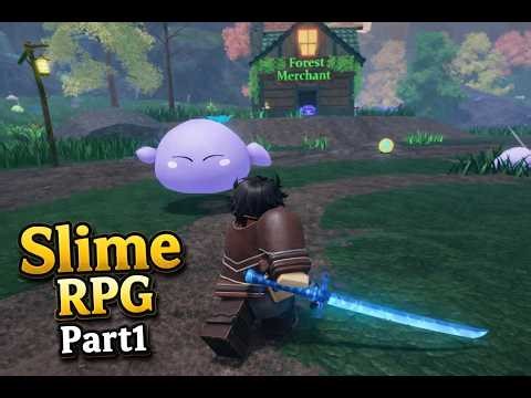 Roblox Slay a Slime RPG Part 1: The beginning of a new Adventure