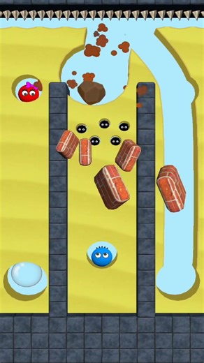 Sand Puzzle Lucky Balls lvl 293 #shorts #brainteasers #puzzlegame #luckyballs