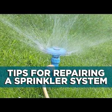 Tips: Simple Sprinkler System Repair
