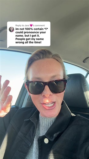 Replying to @Jara 🩷 Okay so it’s pronounced like trig-vee! #namepronunciation #aboutme #intro #name