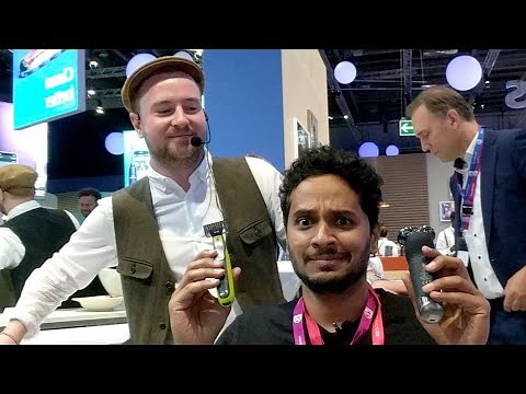 How to get the Tony Stark beard transformation SHAVE with @Philips S9000 and OneBlade (live)