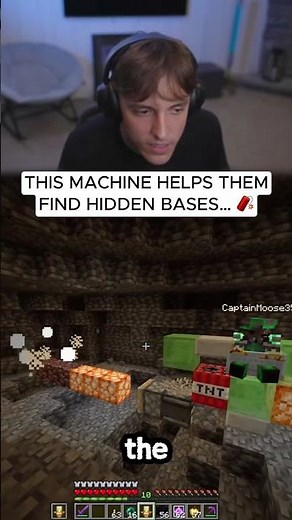 This Machine Automatically Finds Hidden Bases on DonutSMP #minecraft #drdonut #shorts