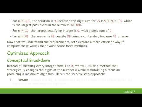Find the Largest Integer with the Highest Digit Sum in a Given Range