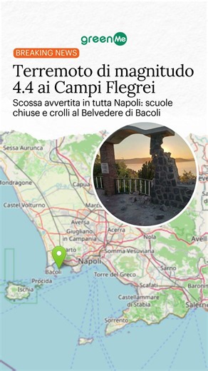 Terremoto di magnitudo 4 4 ai Campi Flegrei