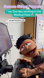 3.2K views · 93 reactions | My 2nd day working in the Medical Field as a Temp #tagafriend #Hospital #healthcare #medicalassistant #wellstar #bluecrossblueshield #insurance | Sesame Skreet Puppets | Facebook