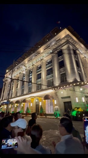 Mula sa dilim, muling nagniningning ang Juan Luna Building (dating First National City Bank of New York Building o Ayala Building) sa Binondo! | Isko Moreno Domagoso