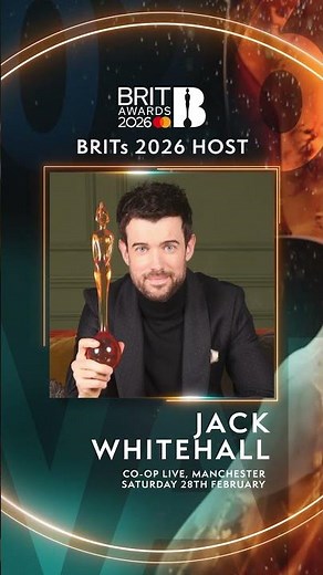 Jack Whitehall is returning for his SIXTH year as host of the The BRIT Awards with Mastercard 2026.
