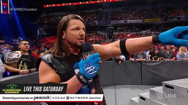 Brock Lesnar plants Austin Theory with F-5 while Chamber opponents look on: Raw, Feb. 14, 2022