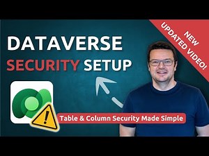 ✅ How To Set Up Table & Column Security in the Dataverse: The Right Way👍