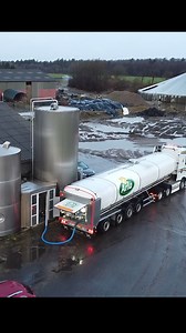 Loading Milk into a Huge Tank #cow #milk #farm | Tammie Martinez