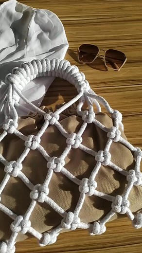 Tutorial de Bolsa de Macramé - Costura Criativa Passo a Passo