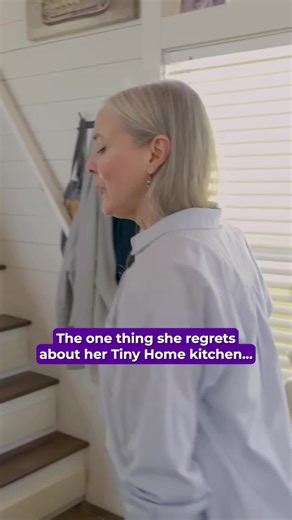 Tiny home owners always face unique storage challenges, but in Suzanne’s gave up storage space to prioritize THIS instead. 👀 💬 Would you do the same? #tinyhouse #tinyhouse #dreamhouse #handmade #diyhome