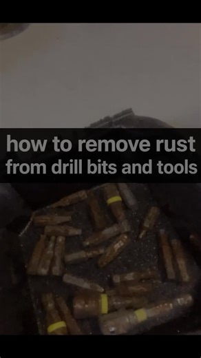 Rusty drill bits and tools don’t have to be replaced—most can be restored with a little care and some overnight soaking. It’s a small step that saves money and keeps tools performing the way they should. Need help with repairs or upgrades around your home or business? 📞 Call or text (919) 617-6132 for a free estimate! Visit our website Jaycohandyman.com #DIY #HomeProjects #Rust #Tools #HowTo | Jayco Handyman and Contracting Services
