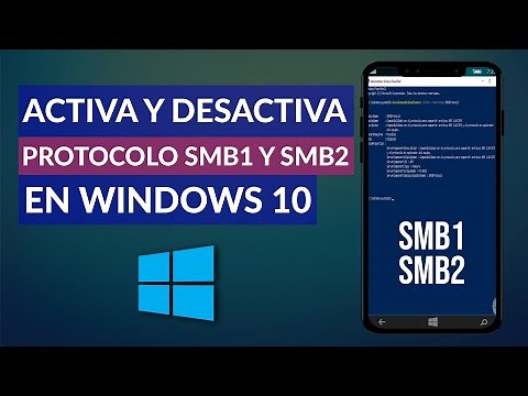 Cómo ACTIVAR y DESACTIVAR el Protocolo SMB1 y SMB2 en WIndows 10
