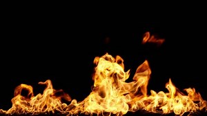 Roaring Fire Flame Effect Isolated On Stock Footage Video (100% Royalty-free) 3810947845 | Shutterstock