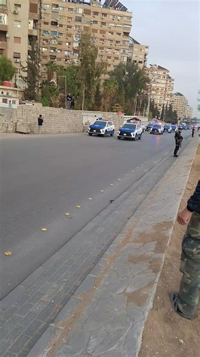 سيارات الشرطة الجديدة في سوريا