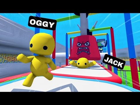 OGGY AND JACK PARKOUR CHALLENGE IN WOBBY LIFE NEW UPDATE!