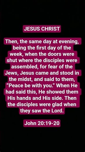 Jesus Stands Among the Disciples — Resurrection Appearance