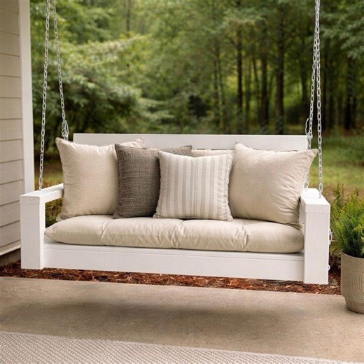 DIY Porch Swing Plans | Wooden Patio Bench Blueprint (printable PDF) - Etsy