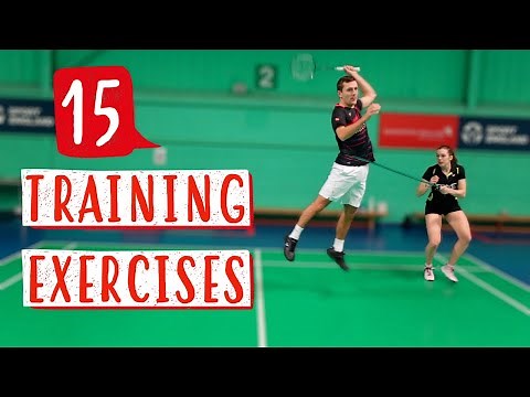 15 Badminton-Specific Exercises using a Theraband to improve Smash Power, Speed & Movement 🏸