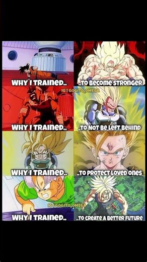 Saiyan Motivation Hits Different 😔🔥 | DBZ Meme #dragonball #anime #goku