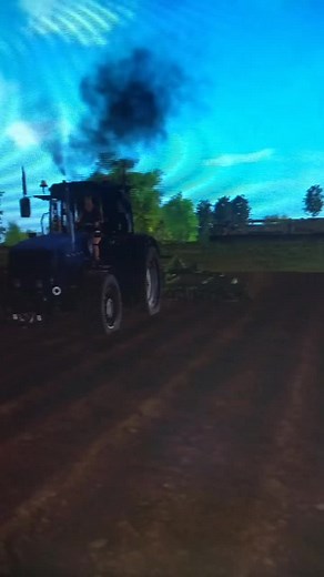 Полевые работы с тракторами в FS17