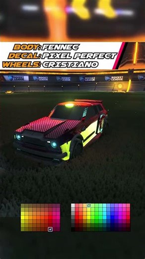 Custom Fennec Design Rocket League #rocketleague #shorts