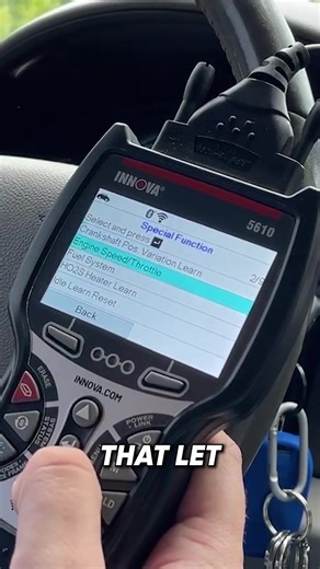 The Innova 5610 is a powerful diagnostic tool designed to reveal the full story behind a vehicle. It can detect recently deleted trouble codes, giving you insight into issues that might have been cleared before a sale. With full-system scans, live data, and advanced testing ability, it’s a reliable tool for anyone buying or inspecting a used car. #InnovaAutomotive #automotiveinnovation #cartechnician #autotools #diagnostics #obd2scanner #automotivetools | Innova Electronics