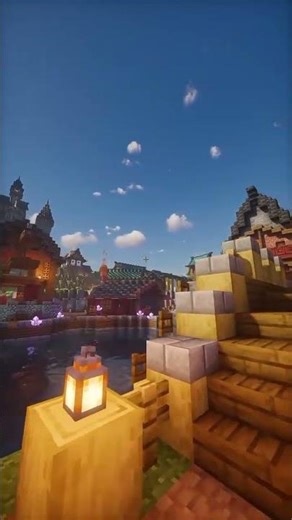 ✨ Fairytale Path in Minecraft | Peaceful Nature Walk with Photon Shader ✨