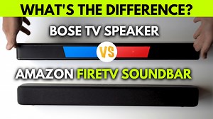 Watch Amazon FireTV Soundbar vs Bose TV Speaker - What's Different on Amazon Live