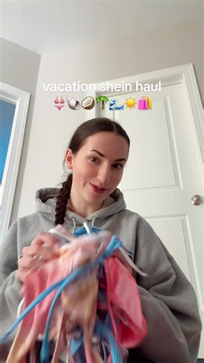 haullll! so excited to pack all these for vacation! 👙☀️🌊☺️ #haul #vacations #fyp #shein #swimsuit